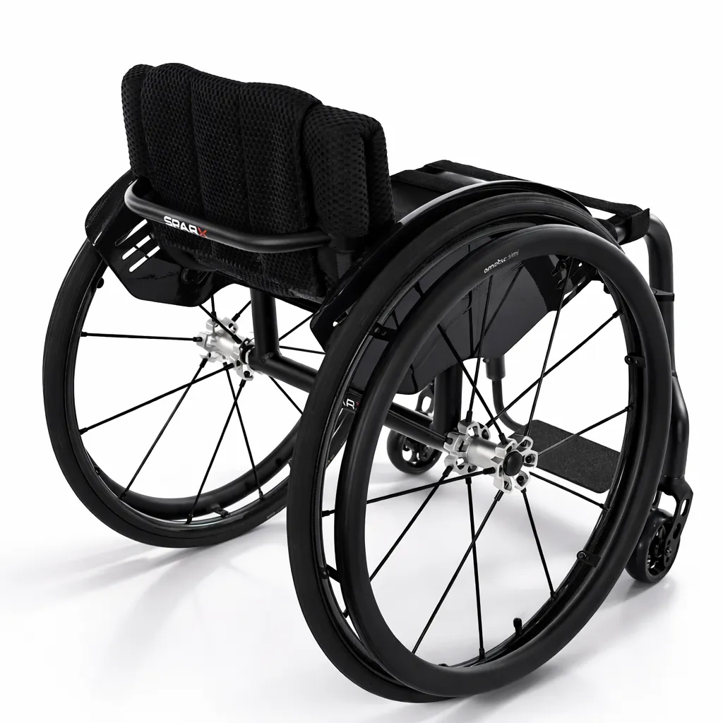SPARX ONE active wheelchair - rear view