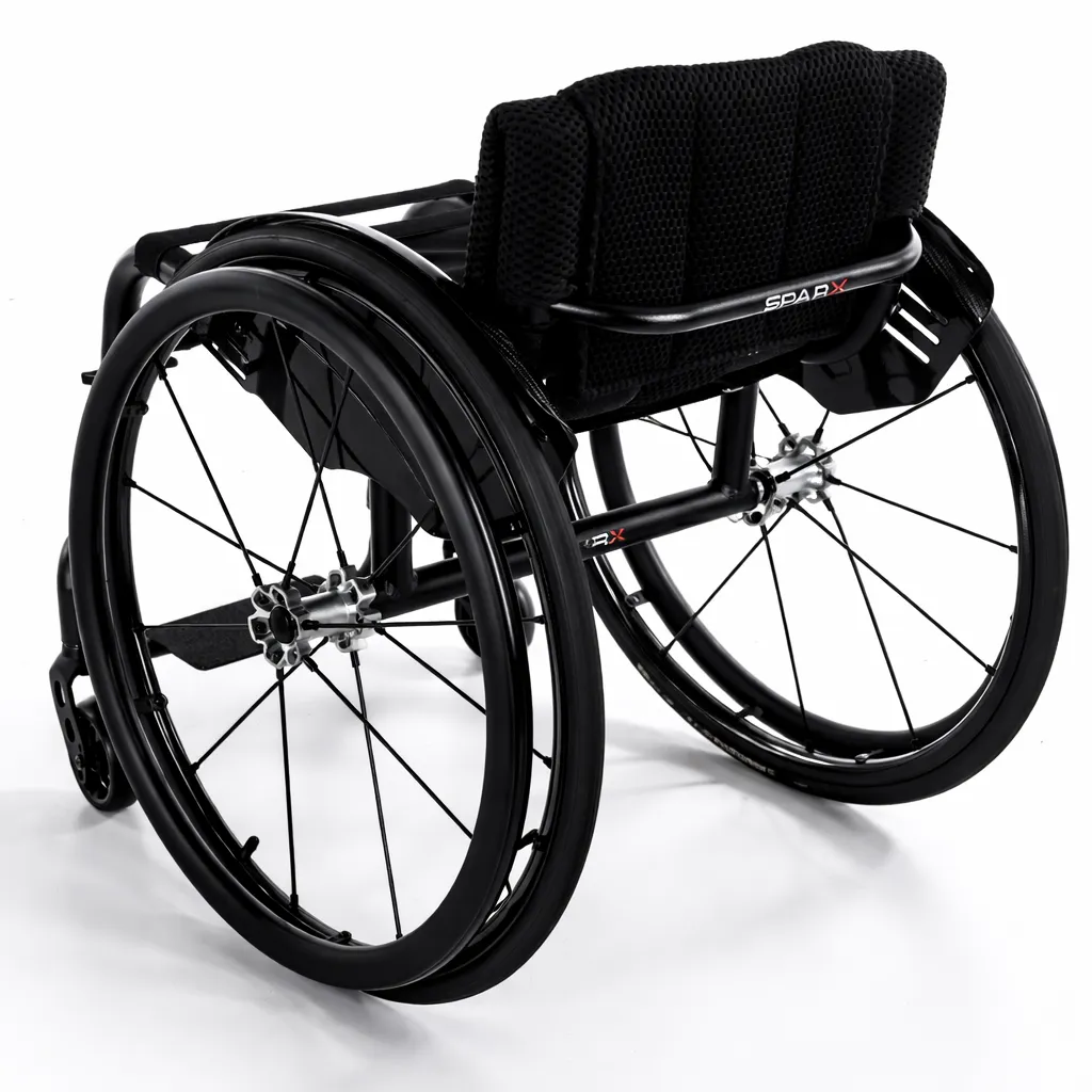 Active wheelchair SPARX ONE - rear view 