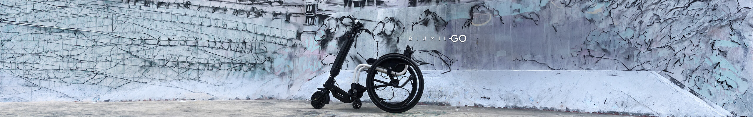 Blumil – electric drive for active wheelchair